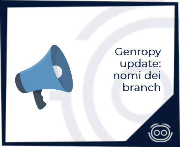 Genropy update announcement: nomi dei branch