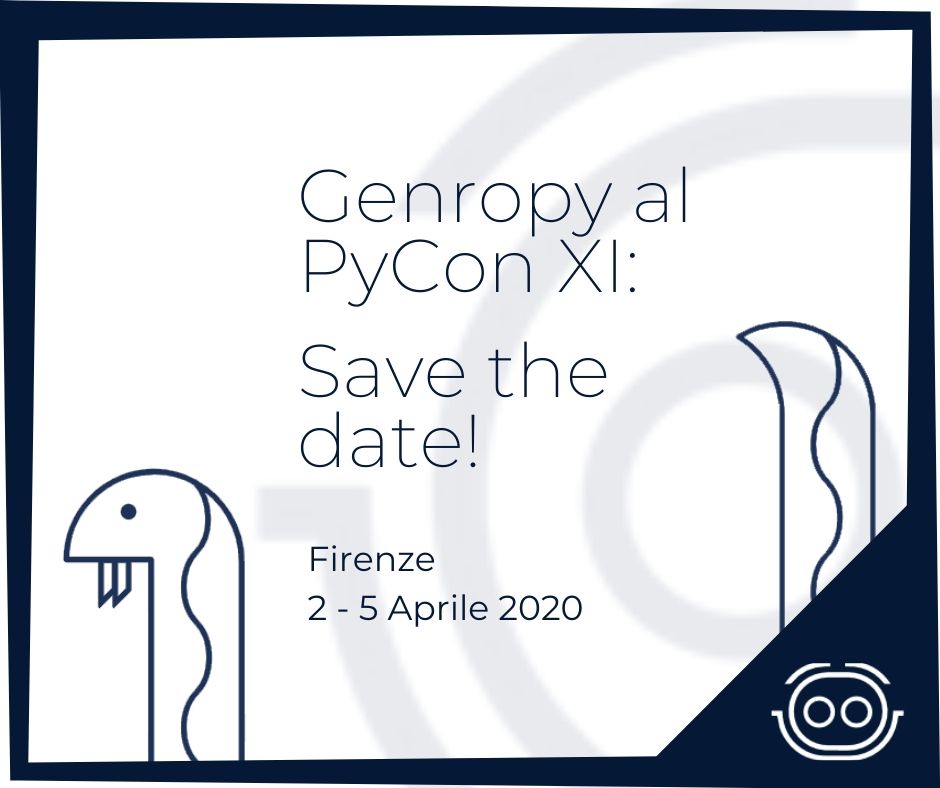 Genropy al PyConXI: Save the date!